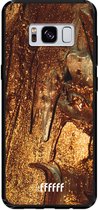 6F hoesje - geschikt voor Samsung Galaxy S8 -  Transparant TPU Case - Lets go Gold #ffffff