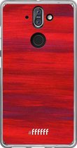 Nokia 8 Sirocco Hoesje Transparant TPU Case - Scarlet Canvas #ffffff