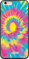 iPhone 6 Plus Hoesje TPU Case - Psychedelic Tie Dye #ffffff