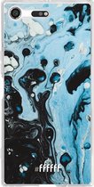 Sony Xperia XZ Premium Hoesje Transparant TPU Case - Melted Opal #ffffff