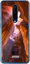 OnePlus 7 Pro Hoesje Transparant TPU Case - Sunray Canyon #ffffff
