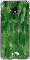 Samsung Galaxy J3 (2017) Hoesje Transparant TPU Case - Green Scales #ffffff