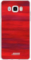 Samsung Galaxy J5 (2016) Hoesje Transparant TPU Case - Scarlet Canvas #ffffff