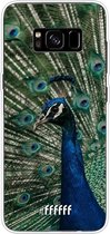 Samsung Galaxy S8 Plus Hoesje Transparant TPU Case - Peacock #ffffff