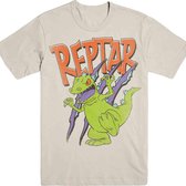 Rugrats Heren Tshirt -L- Reptar Creme