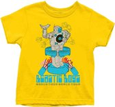 The Beastie Boys Kinder Tshirt -Kids tm 6 jaar- Robot Geel