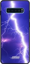 Samsung Galaxy S10 Plus Hoesje TPU Case - Thunderbolt #ffffff