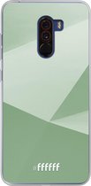 Xiaomi Pocophone F1 Hoesje Transparant TPU Case - Fresh Geometric #ffffff