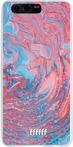 Honor 9 Hoesje Transparant TPU Case - Corundum Pool #ffffff