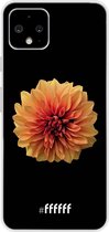 Google Pixel 4 Hoesje Transparant TPU Case - Butterscotch Blossom #ffffff