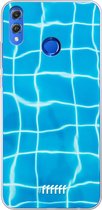 Honor 8X Hoesje Transparant TPU Case - Blue Pool #ffffff