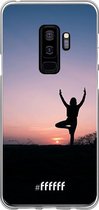 Samsung Galaxy S9 Plus Hoesje Transparant TPU Case - Vriksasana #ffffff