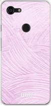 Google Pixel 3 XL Hoesje Transparant TPU Case - Pink Slink #ffffff