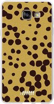 Samsung Galaxy A5 (2016) Hoesje Transparant TPU Case - Cheetah Print #ffffff