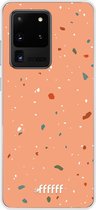 Samsung Galaxy S20 Ultra Hoesje Transparant TPU Case - Terrazzo N°10 #ffffff