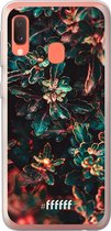 Samsung Galaxy A20e Hoesje Transparant TPU Case - Ornament #ffffff