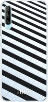 Huawei P Smart Pro Hoesje Transparant TPU Case - Mono Tiles #ffffff