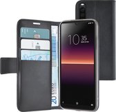 Azuri Sony Xperia L4 hoesje - Walletcase - Zwart