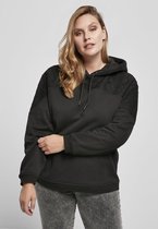 Urban Classics Hoodie/trui -4XL- Lace Insert Zwart