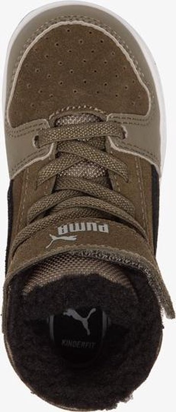 Puma Rebound Layup Fur kinder sneakers - Groen - Maat 27 - PUMA