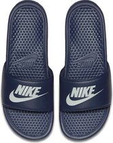 Nike Benassi JDI Slippers Unisex - Blauw - Maat 45