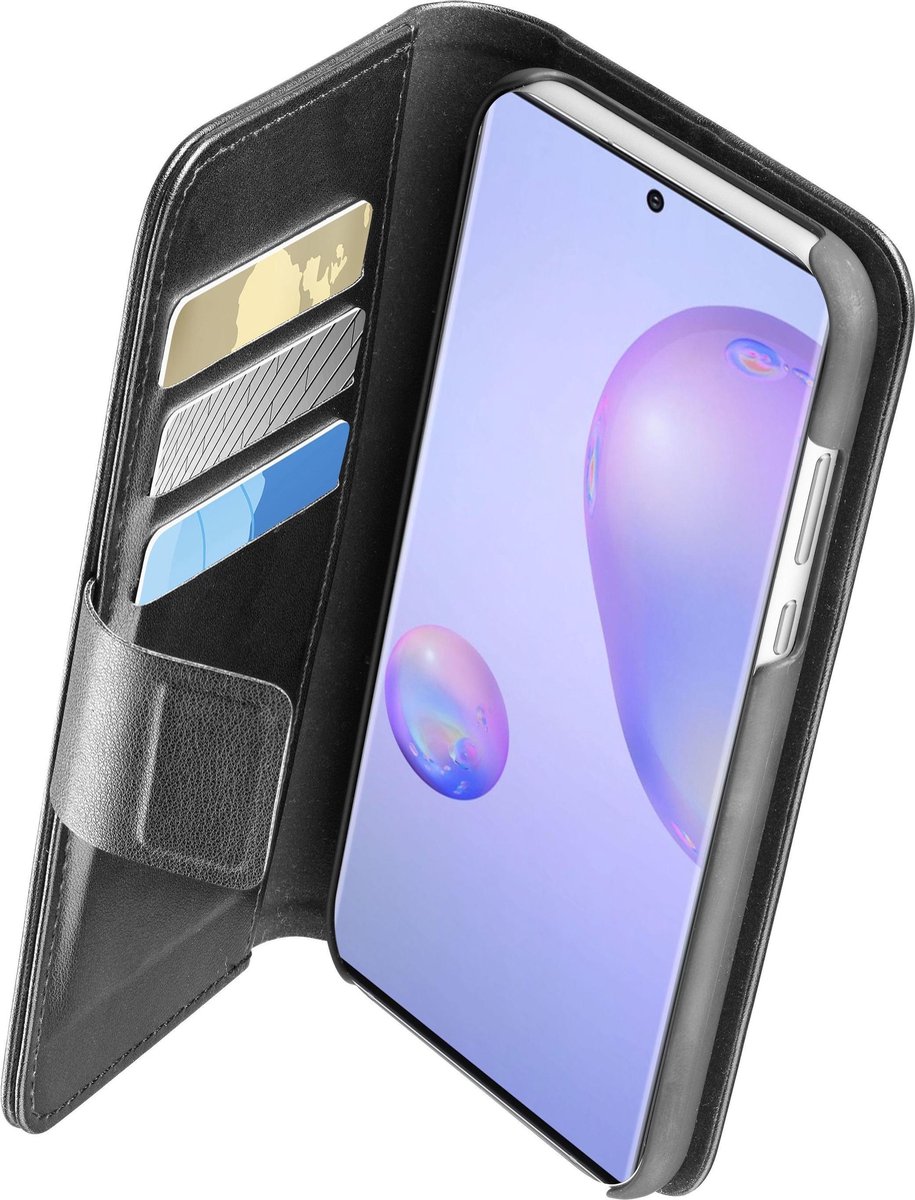 Cellularline - Samsung Galaxy Note 20, hoesje book agenda, zwart