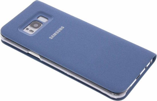 Samsung Galaxy S8 Plus Led View Hoesje Blauw Origineel | bol.com