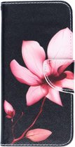 Design Softcase Booktype Samsung Galaxy S9 hoesje - Flowers