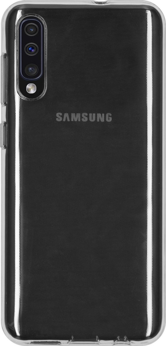 Hoesje Siliconen Geschikt voor Samsung Galaxy A50 / A30s - Softcase Backcover smartphone - Transparant op Prijzenvolger.com