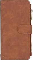 Luxe Portemonnee Samsung Galaxy A71 hoesje - Bruin