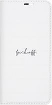 Design Softcase Booktype Samsung Galaxy S20 Ultra hoesje - Fuck Off