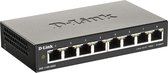 D-Link DGS-1100-08V2 commutateur réseau Gigabit Ethernet (10/100/1000) Noir