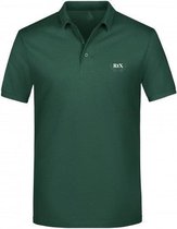 RiX Heren Polo Prince Dark Green - M