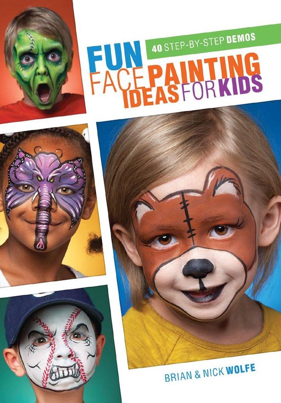 Fun Face Painting Ideas for Kids - cover