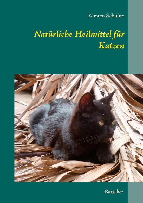 Natürliche Heilmittel für Katzen - cover