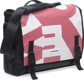 Tas newlooxs postino office bisonyl rood/wit