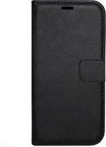 ADEL Kunstleren Book Case Pasjes Portemonnee Hoesje Geschikt voor Huawei P10 Lite - Zwart