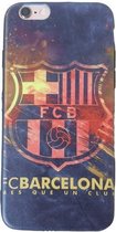 Grijs FC Barcelona hoesje iPhone X / Xs softcase