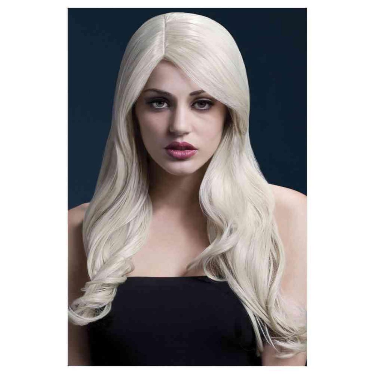 Fever - Nicole Blonde Pruik - Wit