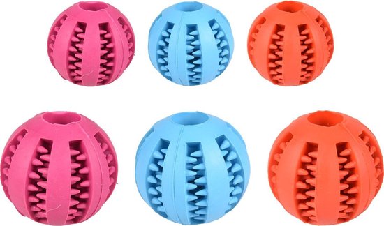 Flamingo - Flamingo Waylen Dental - Speelgoed Honden - Rubber Dental Bal Ass 7cm - 1st - 121055 - 1st - 1pce