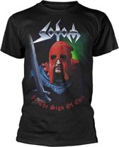 Sodom Heren Tshirt -XXL- In The Sign Of Evil Zwart