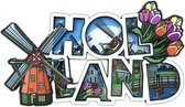 MDF Comic Letters Holland Molen - Souvenir
