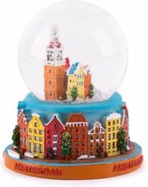 Waterbol Stadstafereel Amsterdam 7 Cm - Souvenir