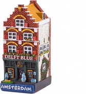 Polystone Huisje Delftblue Shop Amsterdam - Souvenir