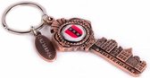 Sleutelhanger Amsterdam Huizen Koper - Souvenir
