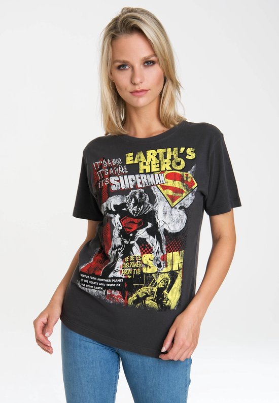 Logoshirt Print T-Shirt Superman