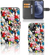 Wallet Book Case iPhone 12 | 12 Pro (6.1") Telefoon Hoesje Birds