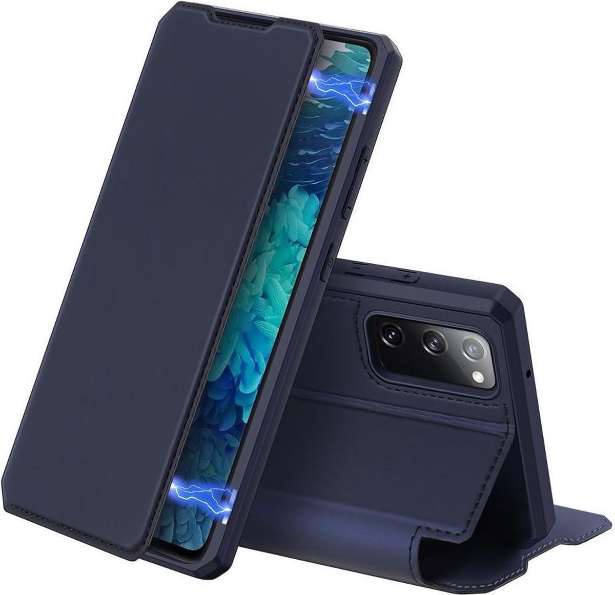 Dux Ducis Skin X Series Samsung Galaxy S20 FE Hoesje Blauw