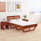 vidaXL Bedframe massief acaciahout 120x200 cm
