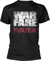 Warfare Heren Tshirt -M- Pure Filth Zwart